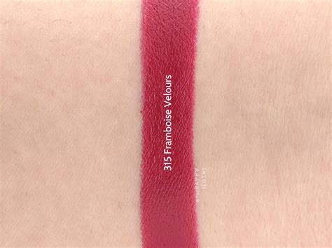 givenchy le rouge 315 swatches|givenchy raspberry pink.